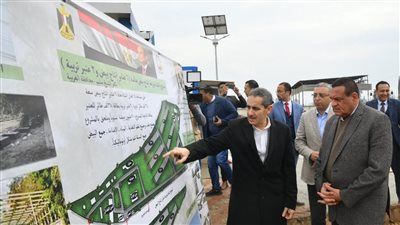 وزير التنمية المحلية ومحافظ الغربية يتفقدان عددا من المشروعات (صور)