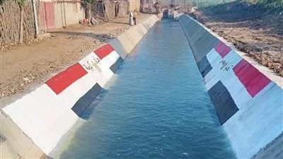 تبطين 630 كيلو متر من الترع ببني سويف بنسبة 71% من المستهدف