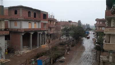 تساقط الثلج وأمطار غزيرة على مدينة 6 أكتوبر (فيديو)