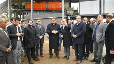 وزير التنمية المحلية يتفقد تطوير مصنع القمامة بالمحلة والنقطة الوسيطة بزفتى