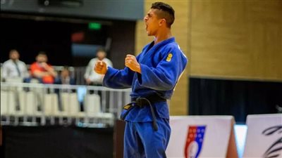  يسري سامي يحصد فضية تاريخية في بطولة أوروبا المفتوحة لـ الجودو