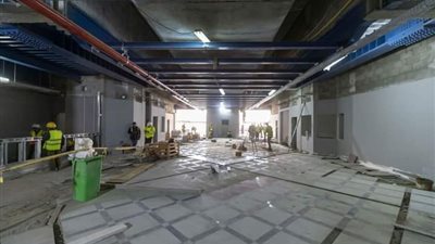 شاهد أحدث صور محطة البوهي من المرحلة الثالثة لمترو الأنفاق