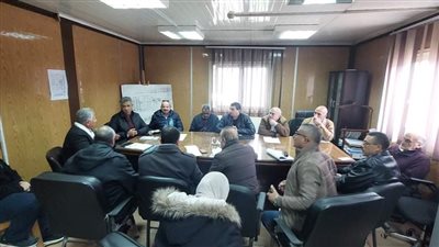 الصرف الصحي بالإسكندرية يناقش معوقات مشروع أبو تلات 