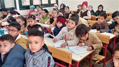 16 صورة ترصد أول أيام الفصل الدراسي الثاني في الدقهلية
