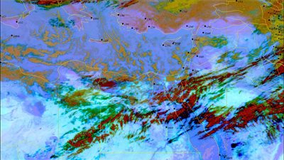 حالة الطقس، الأرصاد تكشف خريطة سقوط الأمطار خلال الساعات القادمة
