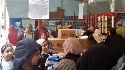  إقبال غير مسبوق للمواطنين على معرض أهلا رمضان بالغربية