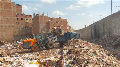 مواقع لفرز وتجميع المخلفات بالجيزة (صور) 
