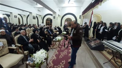 محافظة أسيوط تشارك في حفل تأبين الأنبا لوكاس أسقف أبنوب 