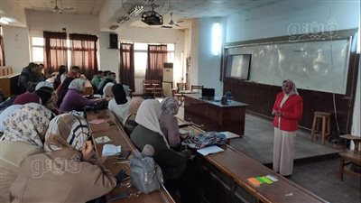 انتظام الدراسة بجامعة بنى سويف مع بداية الفصل الدراسي الثاني