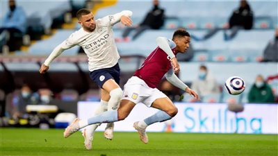 مباراة مانشستر سيتي وأستون فيلا في الدوري الإنجليزي
