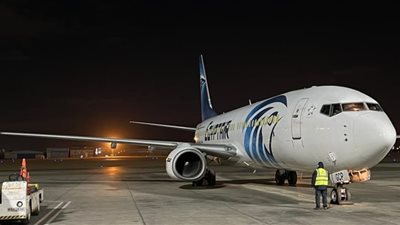 مصر للطيران تتسلم طائرة جديدة بعد تحويلها من ركاب إلى شحن