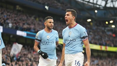 الدوري الإنجليزي، مانشستر سيتي يضرب أستون فيلا 0/3 في الشوط الأول 