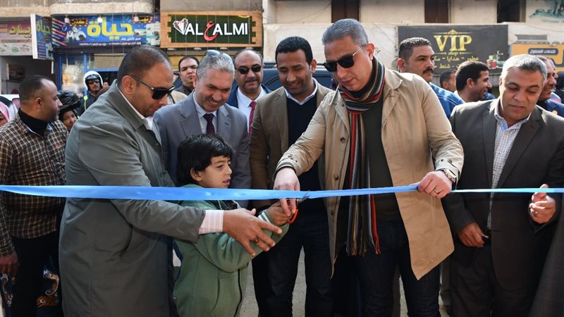 محافظ الفيوم يفتتح