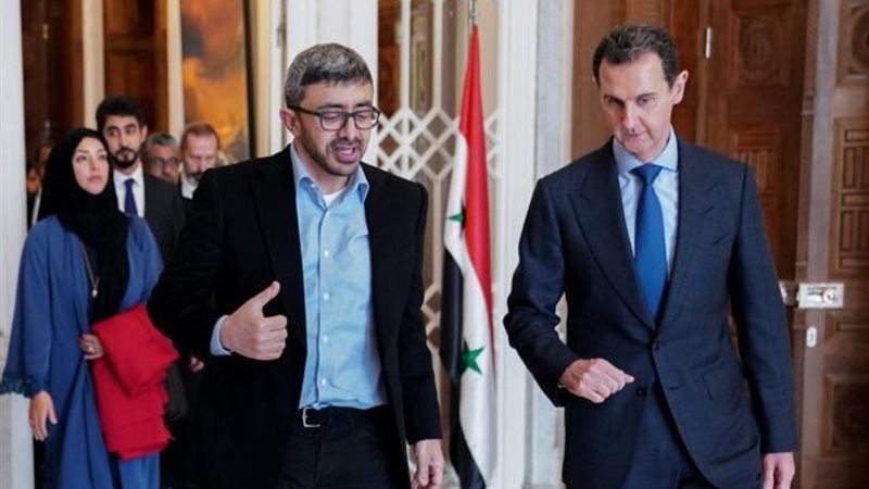 بشار الأسد ووزير