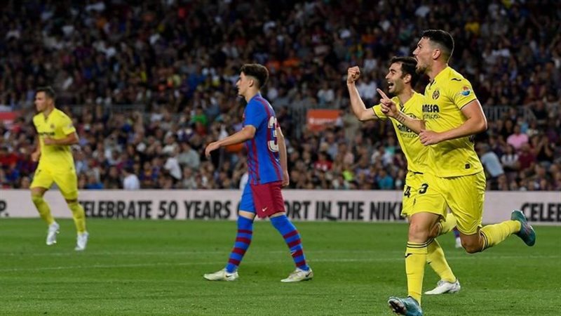 مباراة برشلونة وفياريال،