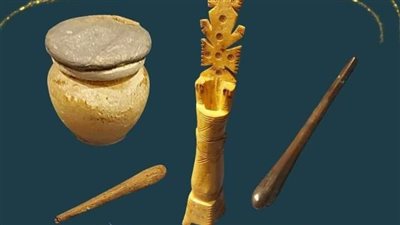 متحف مطروح يكشف سر براعة المصريين القدماء في رسم الكحل