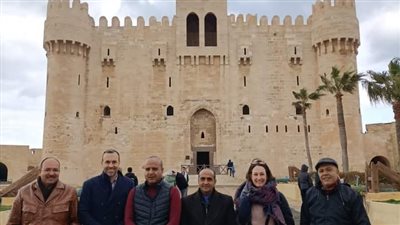 آثار الإسكندرية يستقبل مدير المركز الفرنسي للدراسات 