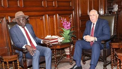 وزير الزراعة يبحث مع نظيره التشادي سبل التعاون المشترك