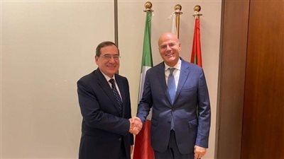 وزير البترول يلتقي رئيس إيني ومفوض الطاقة بالاتحاد الأوروبي 