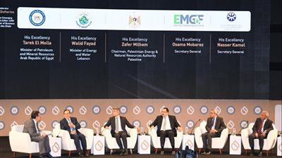 وزير البترول يشارك في جلسة نقاشية لاستغلال غاز شرق المتوسط 