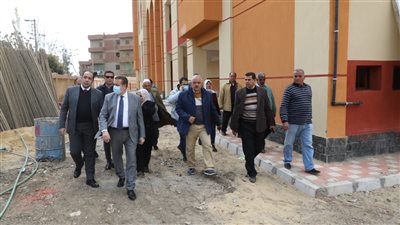 محافظ المنوفية يتابع الأعمال الإنشائية لمشروع مكتبة مصر العامة