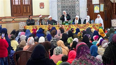 إقبال كبير على قافلة الواعظات بالمنوفية (صور)