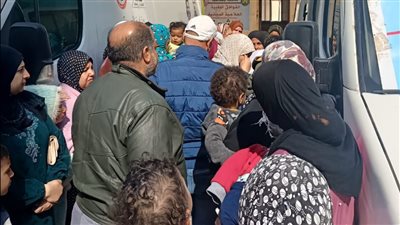 تقديم الخدمات الطبية لـ743 مواطنا من أهالى قرية أبو شحاتة بالإسماعيلية 