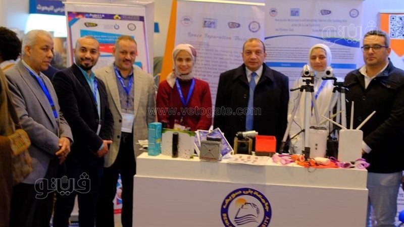 وفد جامعة بني سويف،