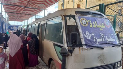 الكشف على 1928 مريضًا فى قافلة علاجية بالدقهلية (صور )