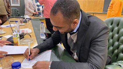 محمود كامل يتقدم بأوراق ترشحه على عضوية مجلس الصحفيين تحت السن 