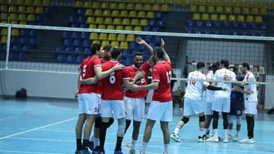 حساب الأهلي يحتفل بفوز فريق الطائرة بكأس السوبر على حساب الزمالك