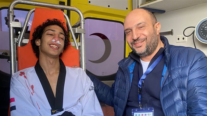 مصطفى فرج لاعب منتخب