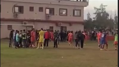 دوري القسم الثاني، تفاصيل اعتداء لاعبي بروكسي على فريق أبو قير وحكم المباراة 