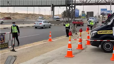 حملات أعلى الطرق تحرر 69521 مخالفة مرورية متنوعة 