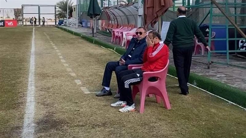 الخطيب يحضر مران