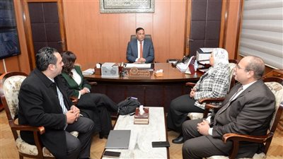 محافظ الدقهلية يستقبل مستشاري وزيرة التضامن لبحث حملة بالوعي مصر بتتغير