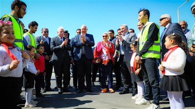 وزيرة البيئة تشهد وضع حجر الأساس لمشروع مركز الصيد التعاوني بجنوب سيناء