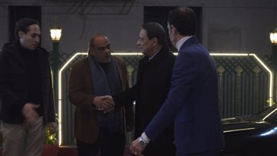 رئيس الأعلى للإعلام وحمدي الوزير في عزاء الصحفي محمد أبو النور (صور)