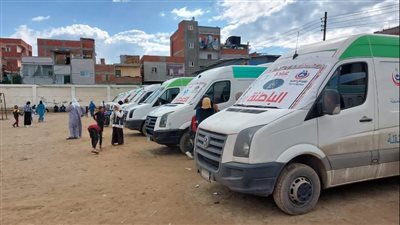 تقديم خدمات طبية لـ ١٩٤٨ مواطنا بالمجان في دمياط 