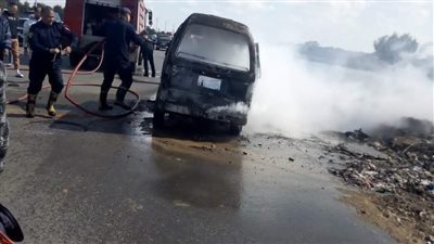 الحماية المدنية تسيطر على حريق اندلع في سيارة سوزوكي بالإسماعيلية 