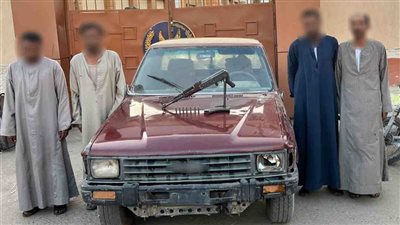 تفاصيل القبض على المتهمين بقتل شخصين في أسوان.. الجناة أطلقوا النار على الضحيتين لسرقة سيارة محملة بالبضائع
