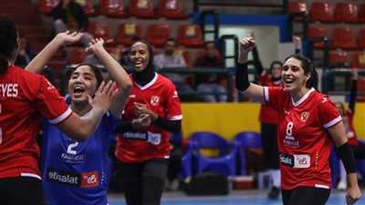 سيدات طائرة الأهلي يفوز على سموحة في الدوري