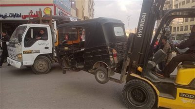 أخبار الجيزة اليوم: ضبط 11 توك توك بالطالبية.. وإغلاق 5 قاعات أفراح بالمنصورية