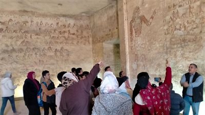 محافظة المنيا تنظم رحلة نيلية لمنطقة آثار بني حسن