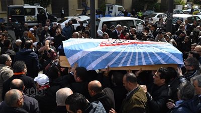  عزاء الكاتب الصحفي مرسي عطا الله بمسجد المشير طنطاوي، مساء اليوم