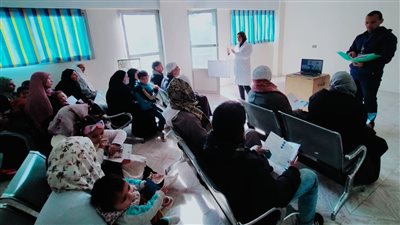 قافلة طبية بالشرقية: الكشف الطبى على 1879 مواطنا بالروضة 