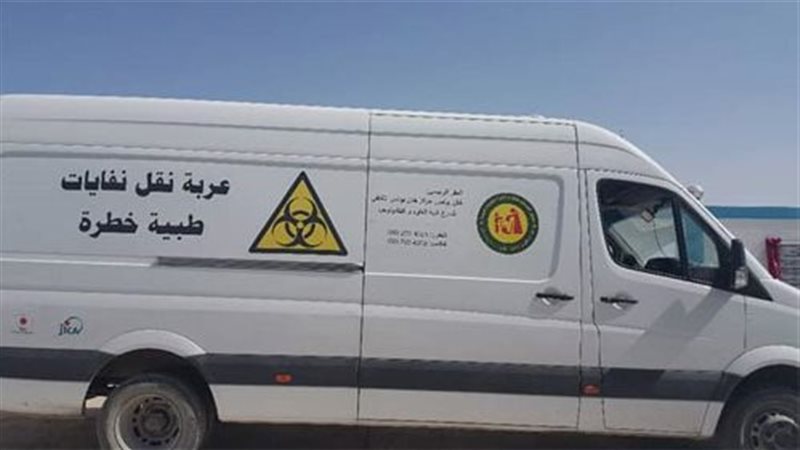 نقل النفايات الطبية