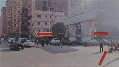 غلق كلي لمحور الأوتوستراد من مدخل حلوان حتى منطقة بين الجبلين