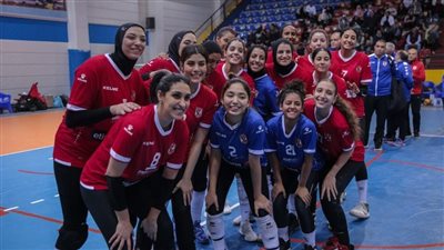 الكرة الطائرة، فوز الأهلي على الصيد بمباراة قبل نهائي دوري السيدات