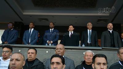 وزير الرياضة يحضر مباراة مصر وموزمبيق فى افتتاح أمم أفريقيا للشباب (صور)